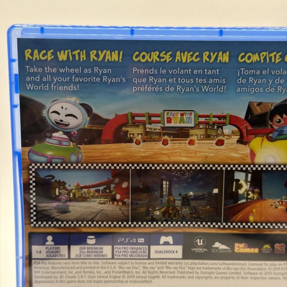 Race with Ryan (Sony PlayStation 4 PS4) Tested